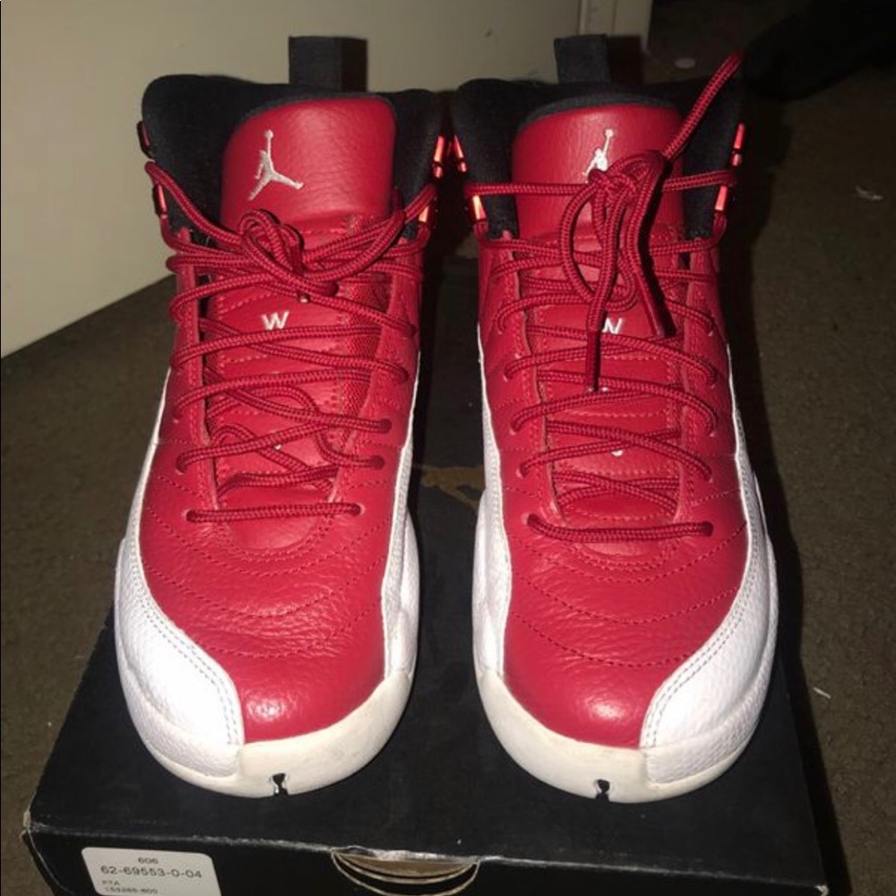 Jordan 12s gym red